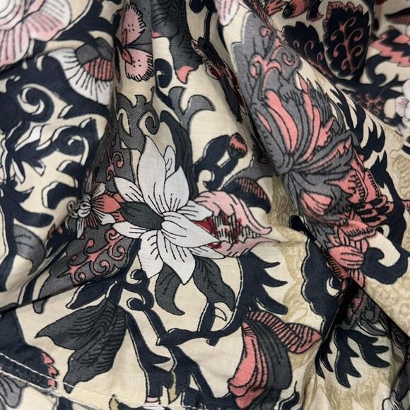 NWT Isabel Marant ÉTOILE Lilia one-sleeve ruched cotton mini dress Sz 38/US 6 - Picture 13 of 14